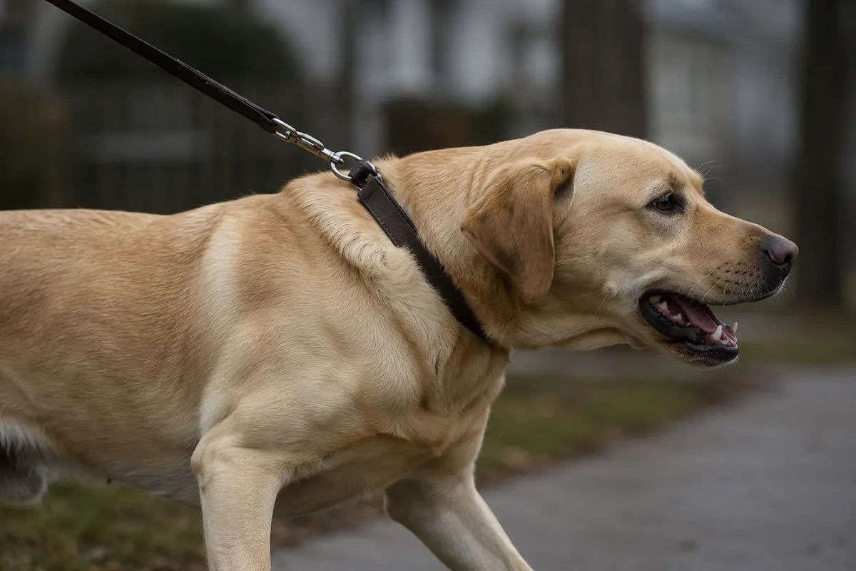 It's not your dog. It's the equipment.